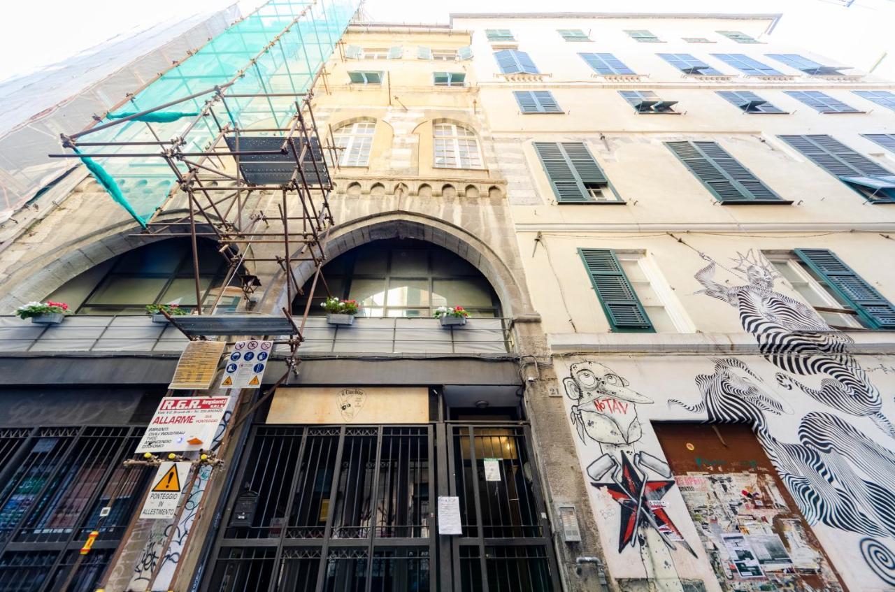 Apartament Joivy Vibrant Open-Plan Apt For 6 In Historic Centre Genua Zewnętrze zdjęcie